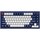 Клавиатура Keychron Q1 84 Key QMK Gateron Phantom Silver Hot-Swap RGB Knob Blue (Q1O5_Keychron)