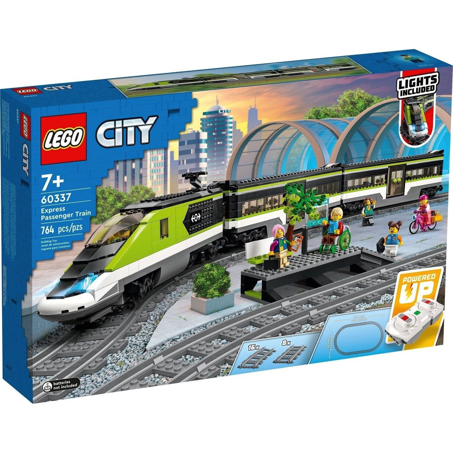 LEGO 60337 City Trains Пасажирский поезд-экспресс фото 