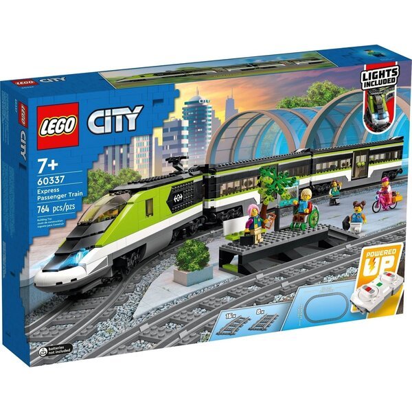 Акція на LEGO 60337 City Trains Пасажирский поезд-экспресс від MOYO