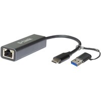 Сетевой адаптер D-Link DUB-2315 1x2.5GE, USB Type-C (с адаптером USB-A) (DUB-2315)