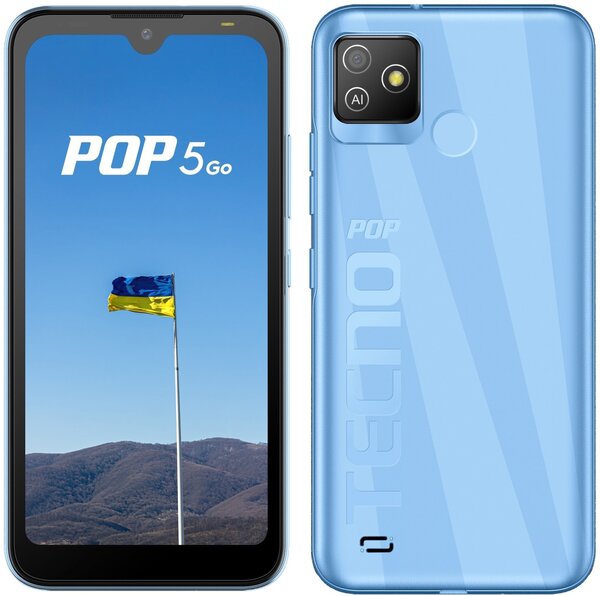 

Смартфон TECNO POP 5 Go (BD1) 1/16Gb Diamond Blue