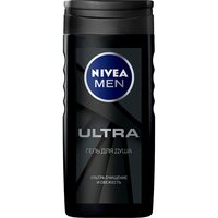 Гель для душу Nivea Men Ultra Carbon на основі кам'яної солі олії 250 мл