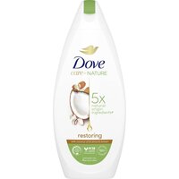 Крем-гель для душу Dove Відновлювальний з кокосовою олією і екстрактом мигдалю 225мл