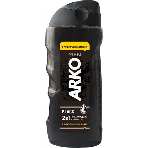 

Гель для душа и шампунь Arko Men 2 in 1 Black