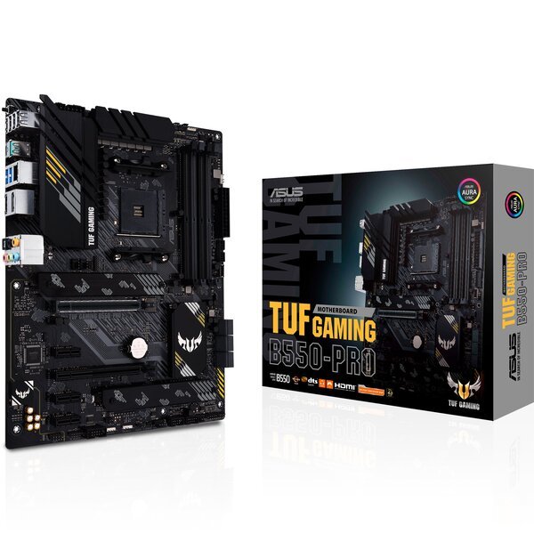 Акція на Материнcкая плата ASUS TUF GAMING B550-PRO (90MB17R0-M0EAY0) від MOYO