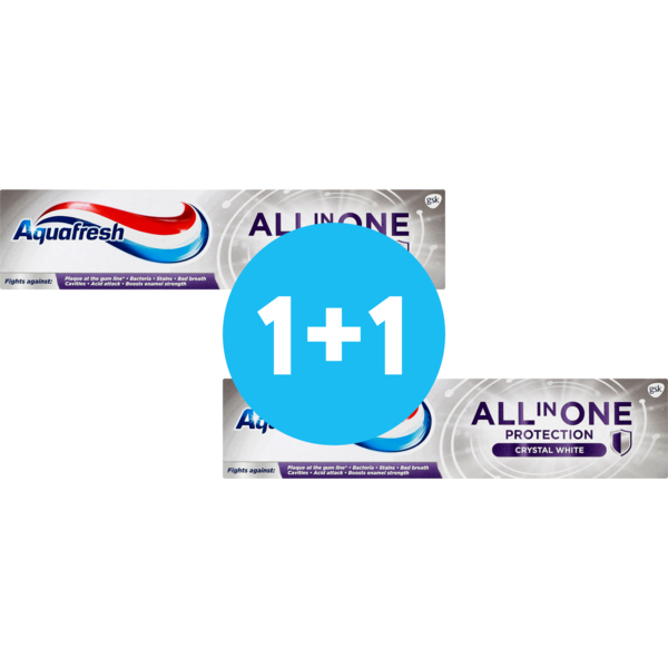 

Зубная паста Aquafresh Защита Все в Одном Отбеливающая 100мл