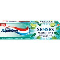 Зубна паста Aquafresh Senses Євкаліпт, лайм та м'ята 75мл