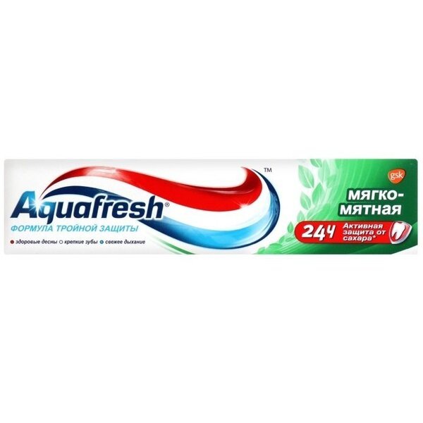 Акція на Зубная паста Aquafresh Мягко-мятно 50мл від MOYO