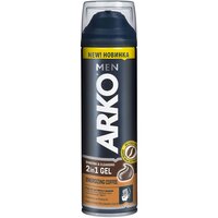 Гель для бритья Arko с экстрактом кофейных зерен 2в1 200мл