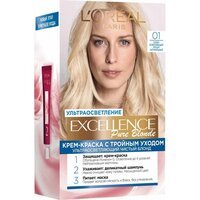 Стійка крем-фарба для волосся L'Oreal Paris Excellence Creme 01 Супер-освітлюючий русявий натуральний