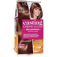 Крем-краска для волос без аммиака L'Oreal Paris Casting Creme Gloss 635 Шоколадное пралине