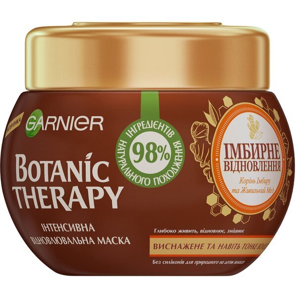 

Маска Garnier Botanic Therapy Имбирное восстановление для истощенных и тонких волос 300мл