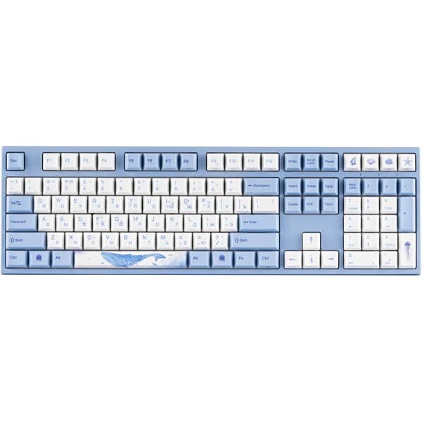 Игровая клавиатура Varmilo VEA108 Sea Melody Cherry Mx Silent Red ...