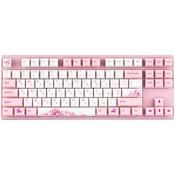 

Игровая клавиатура Varmilo VEA87 Sakura R2 EC Rose V2 (A33A027B0A3A17A024)