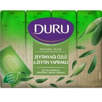 Мило туалетне Duru Natural З екстрактом оливкової олії та листям олії 4*150г