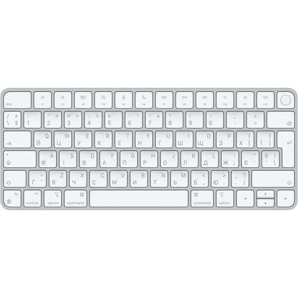 

Клавиатура Apple Magic Keyboard with Touch ID for Mac, Ukrainian (MK293UA/A)