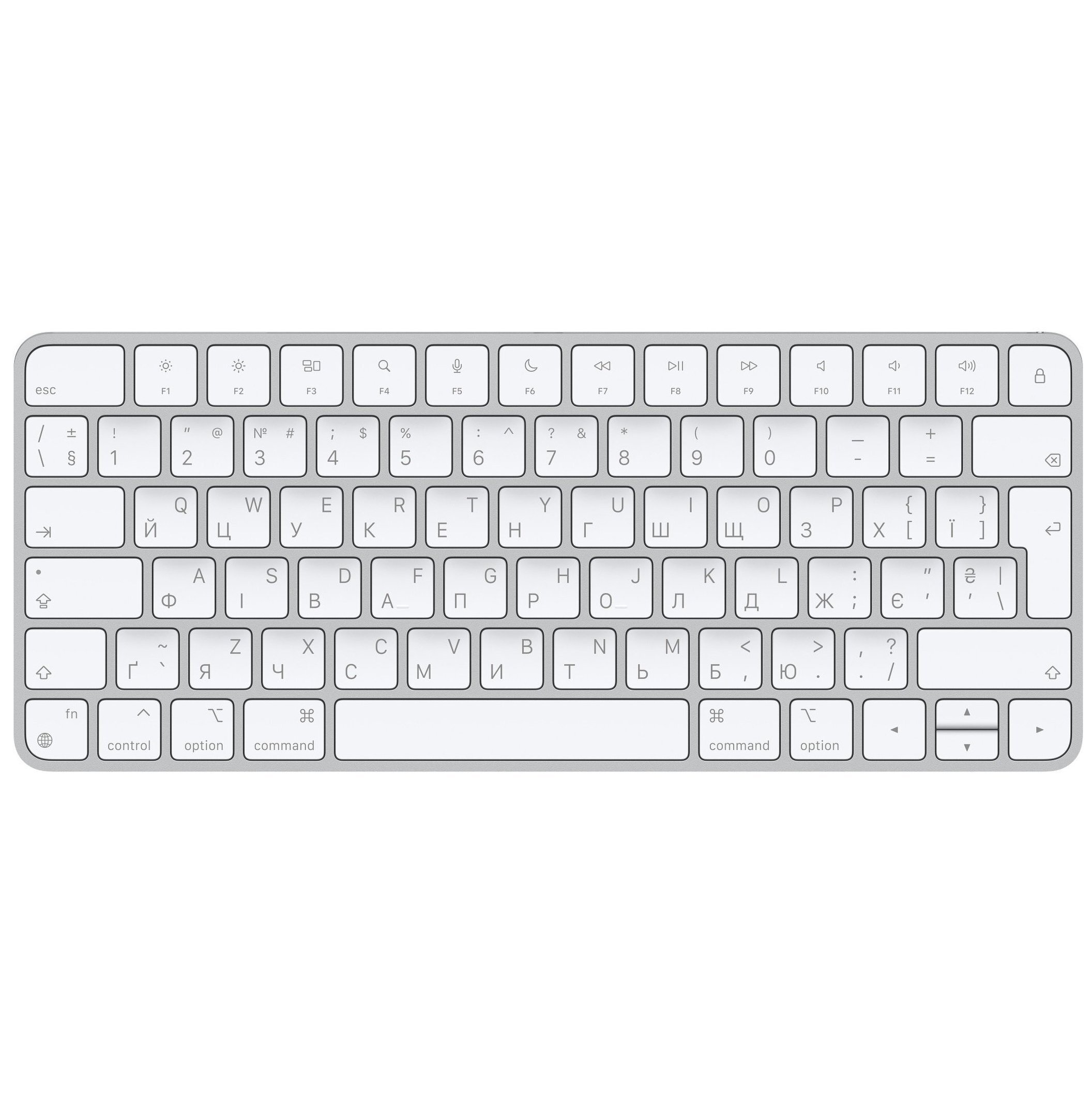 Клавіатура Apple Magic Keyboard - Ukrainian (MK2A3UA/A)фото1