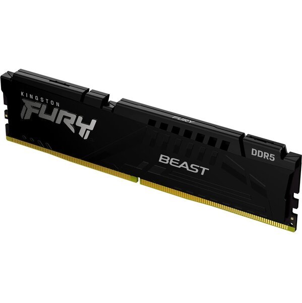 Акція на Память ПК Kingston DDR5 32GB 5600 FURY Beast Black (KF556C40BB-32) від MOYO