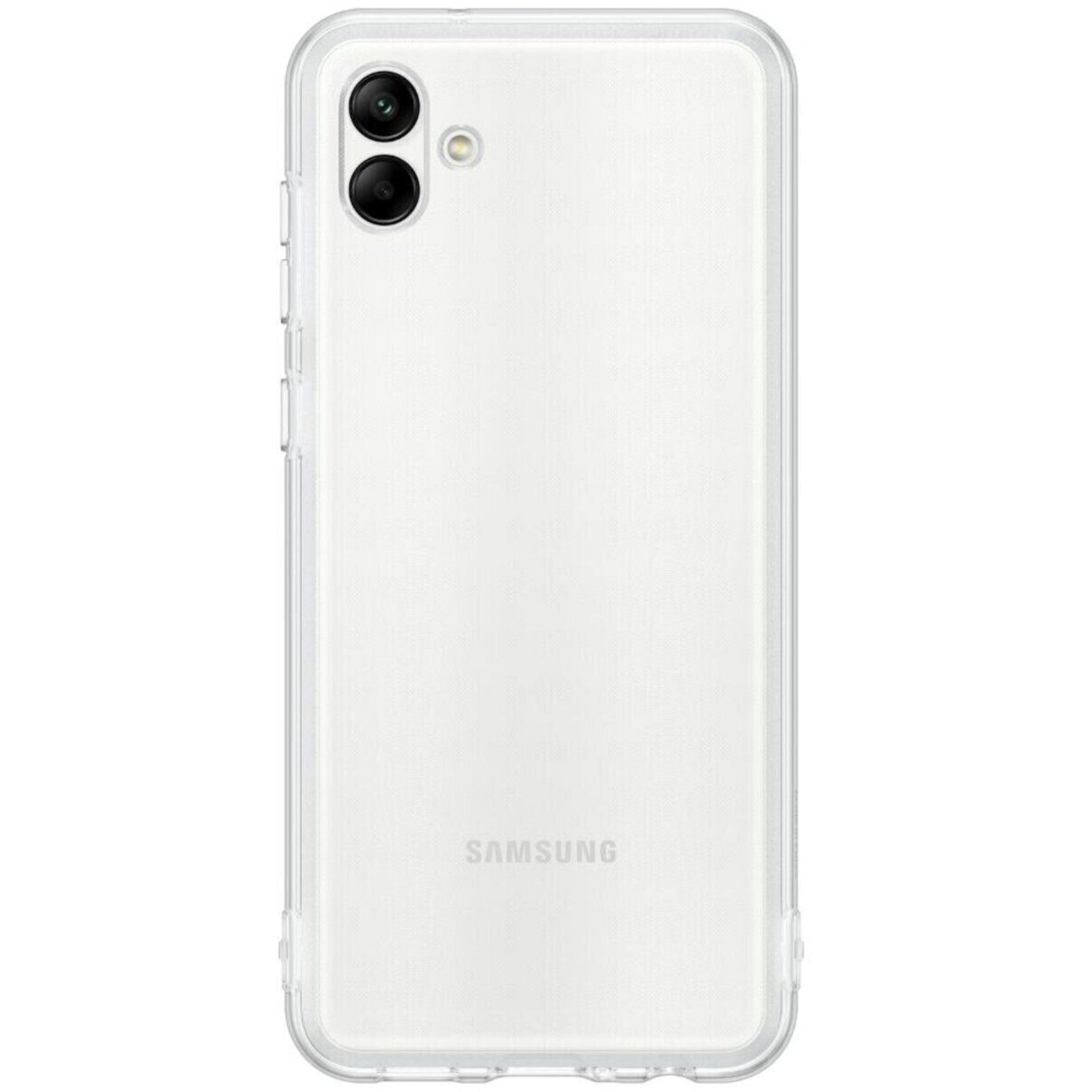 Чехол Samsung Soft Clear Cover для смартфона Galaxy A04 (A045) Transparent (EF-QA045TTEGRU) фото 1