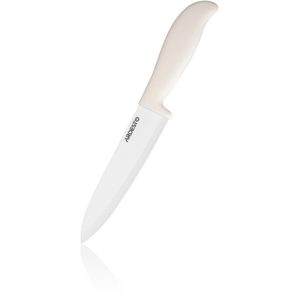Акція на Нож керамический поварской Ardesto Fresh 27.5 см белый (AR2127CW) від MOYO