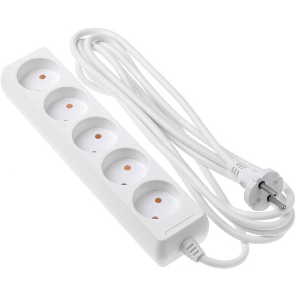 

Сетевой удлинитель 2E 5XCEE7/17 2G*1.0мм 1.5м White (2E-U0510M1.5)