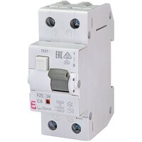 Дифи автоматичний вимикач ETI KZS-2M C 6/0,03 тип AC (10kA) (2173121)