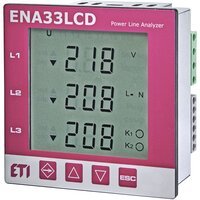 Трифазний аналізатор мережі ETI ENA33LCD (96x96мм, 230V AC) (4656910)