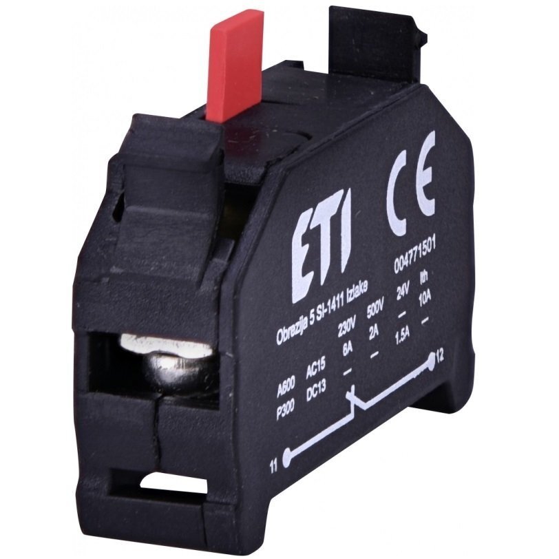 Блок контактов ETI E-NC (1NC) (4771501) фото 1