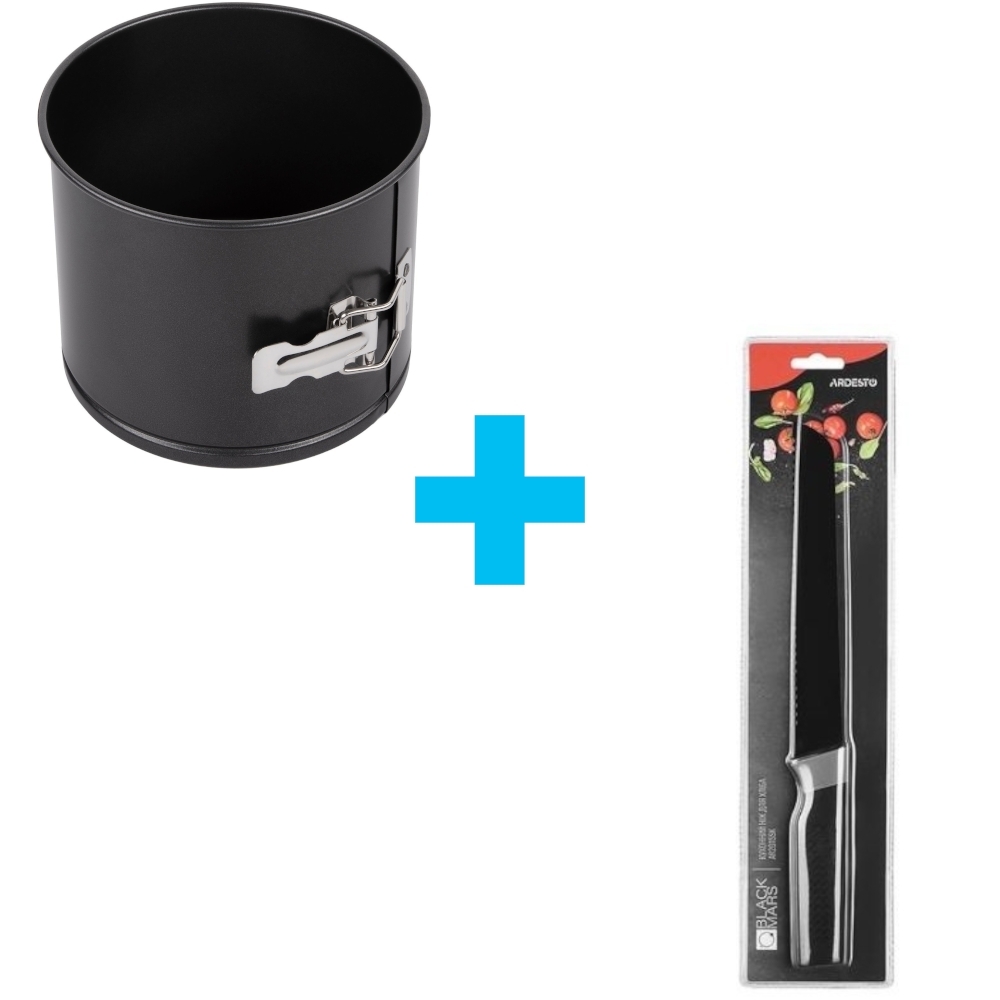 Форма для випікання паски/кексу ARDESTO Gemini кругла 16*13 см (AR2507G)фото1