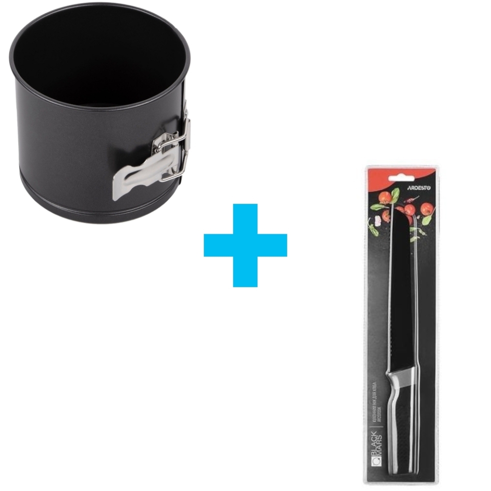 Форма для випікання паски/кексу ARDESTO Gemini кругла 12*10 см (AR2505G)фото1