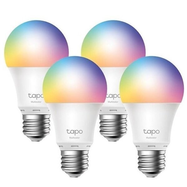 Умная многоцветная Wi-Fi лампа TP-LINK Tapo L530E 4 шт N300 (TAPO-L530E-4-PACK)