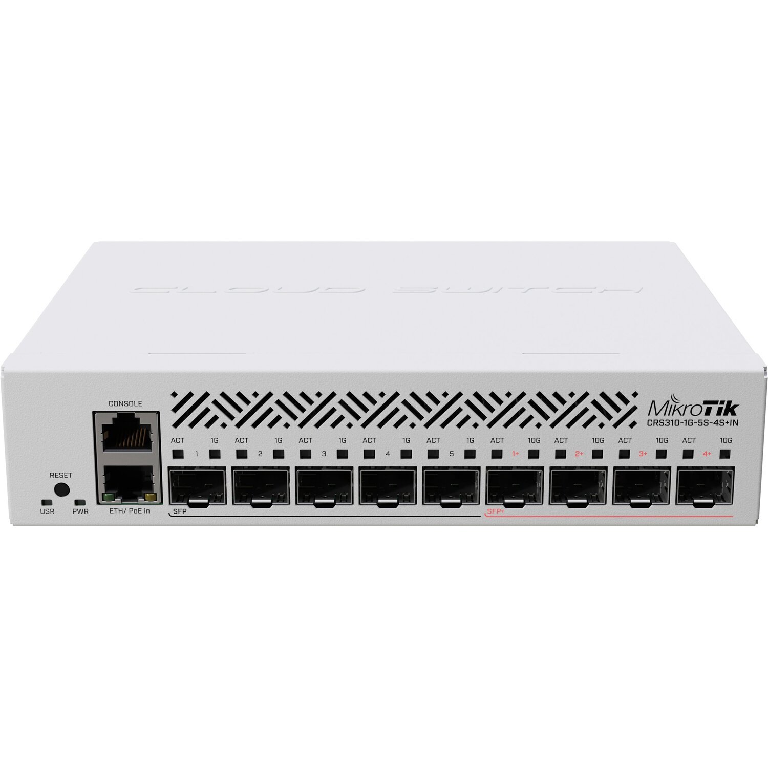 Коммутатор MikroTik netFiber9 Cloud Router Switch CRS310-1G-5S-4S+IN фото 