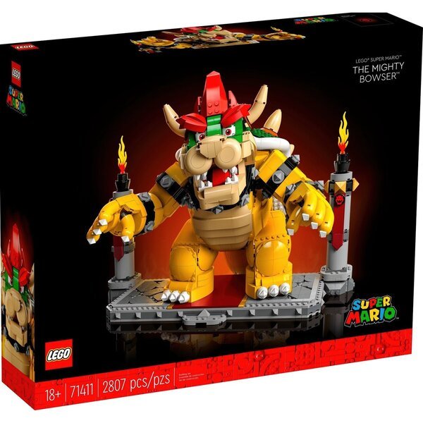 Акція на LEGO 71411 Super Mario Могучий Боузер від MOYO