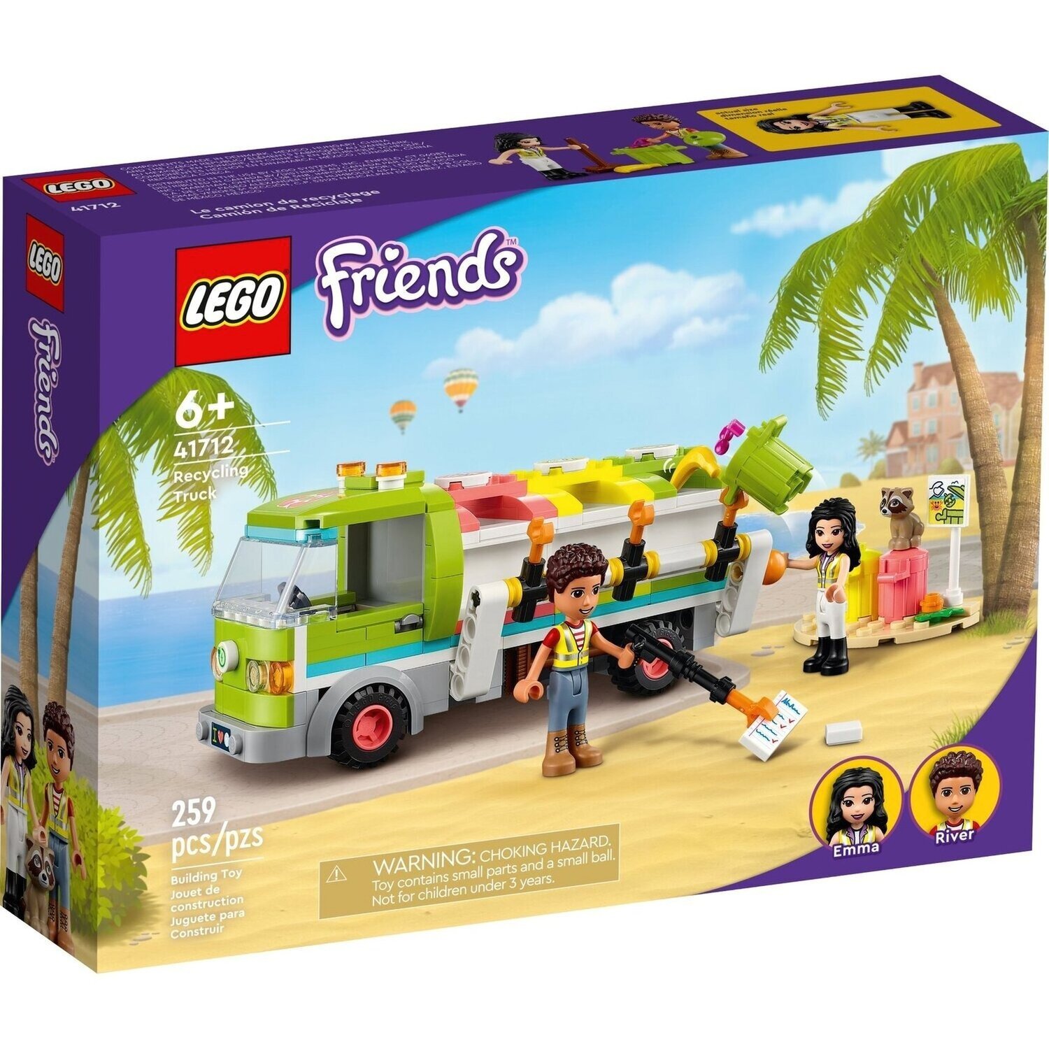 LEGO 41712 Friends Сміттєпереробна вантажівкафото