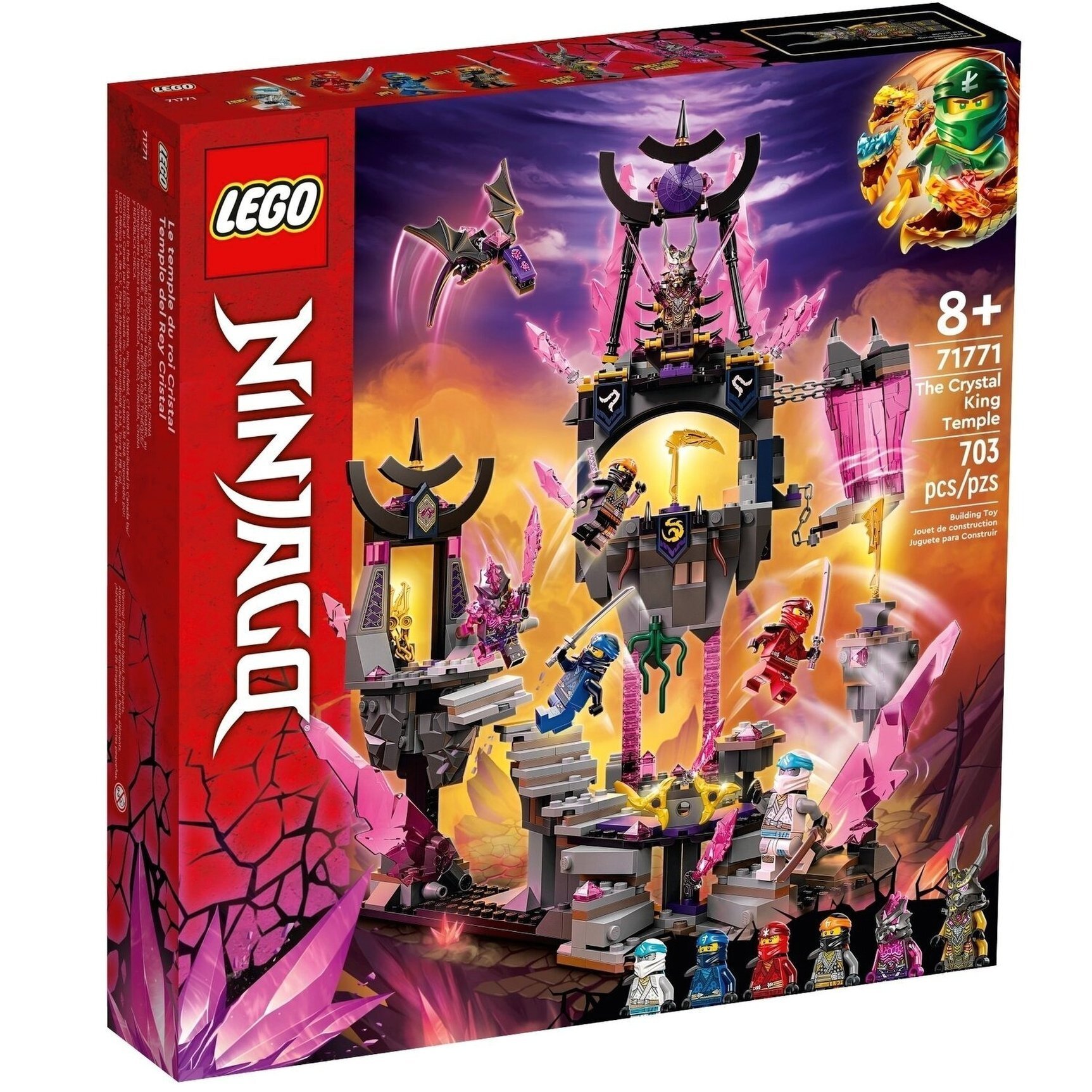 LEGO 71771 Ninjago Храм Кришталевого короляфото1