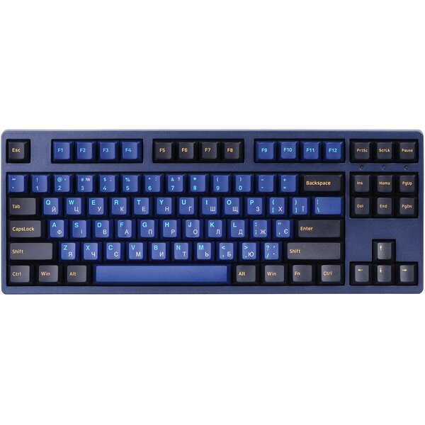 Акція на Клавиатура Akko 3087 DS Horizon 87Key, Pink V2, USB, EN/UKR, No LED, Blue від MOYO