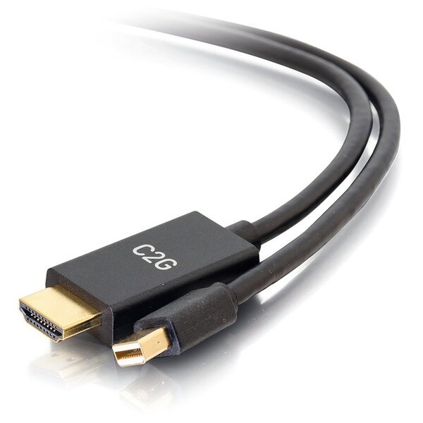 Акція на Кабель переходник C2G mini DP на HDMI 1.8м (CG84436) від MOYO