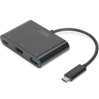 USB хаб DIGITUS USB-C – HDMA, 2xUSB (DA-70855)