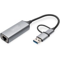 Адаптер DIGITUS USB-C/USB 3.0 – 2.5 Gbps Ethernet (DN-3028)