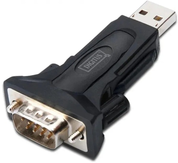 Адаптер DIGITUS USB 2.0 to RS232, RS485 incl., black (DA-70157)