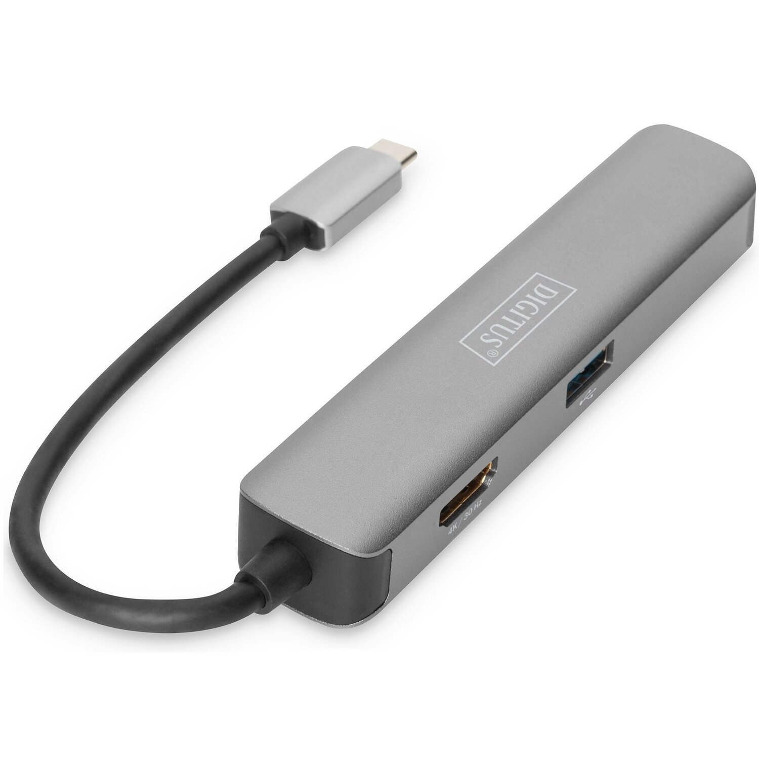 USB хаб DIGITUS Travel USB-C, 5 Port (DA-70891) фото 