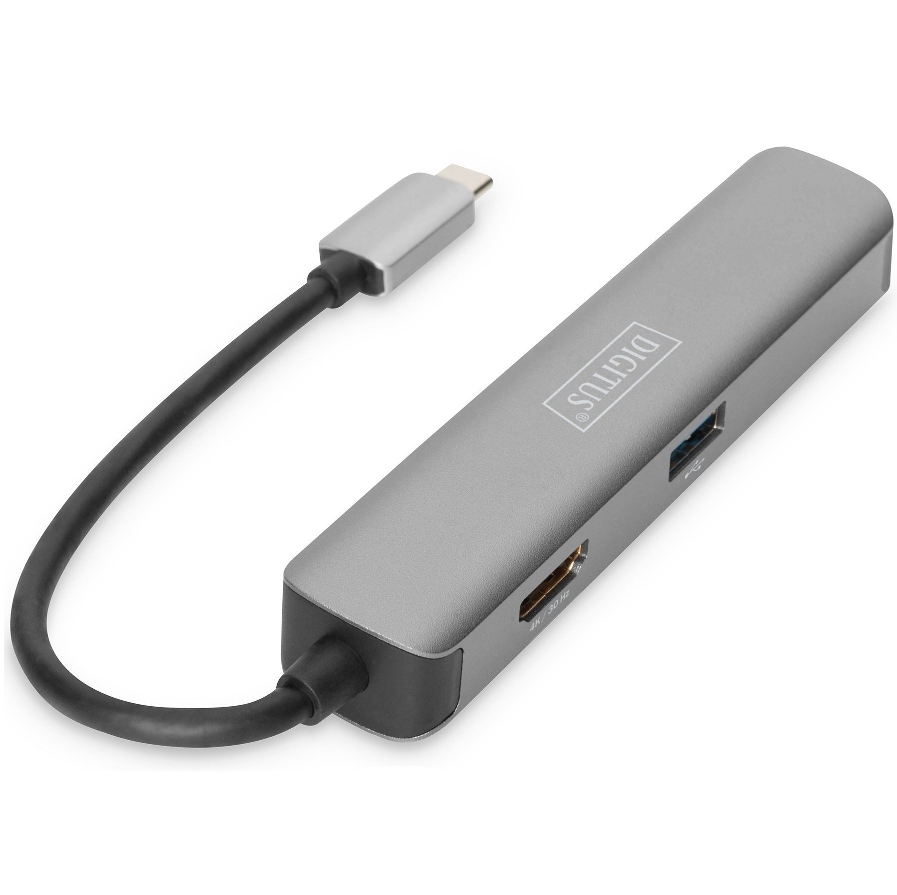 USB хаб DIGITUS Travel USB-C, 5 Port (DA-70891) фото 1