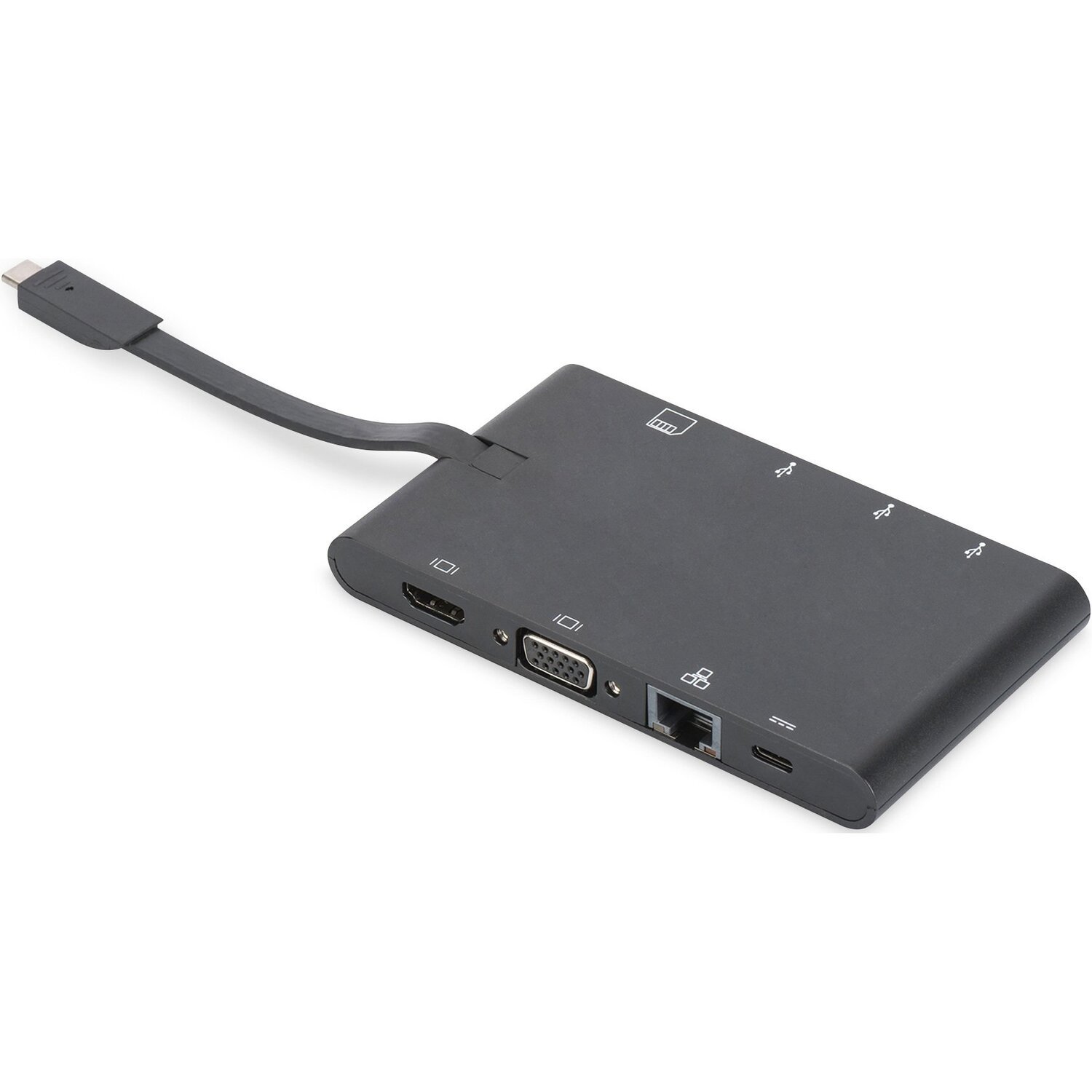 Док-станция DIGITUS Travel USB-C, 9 Port (DA-70865) фото 