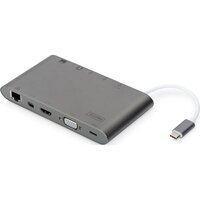 USB хаб DIGITUS USB-C, 11 Port (DA-70875)