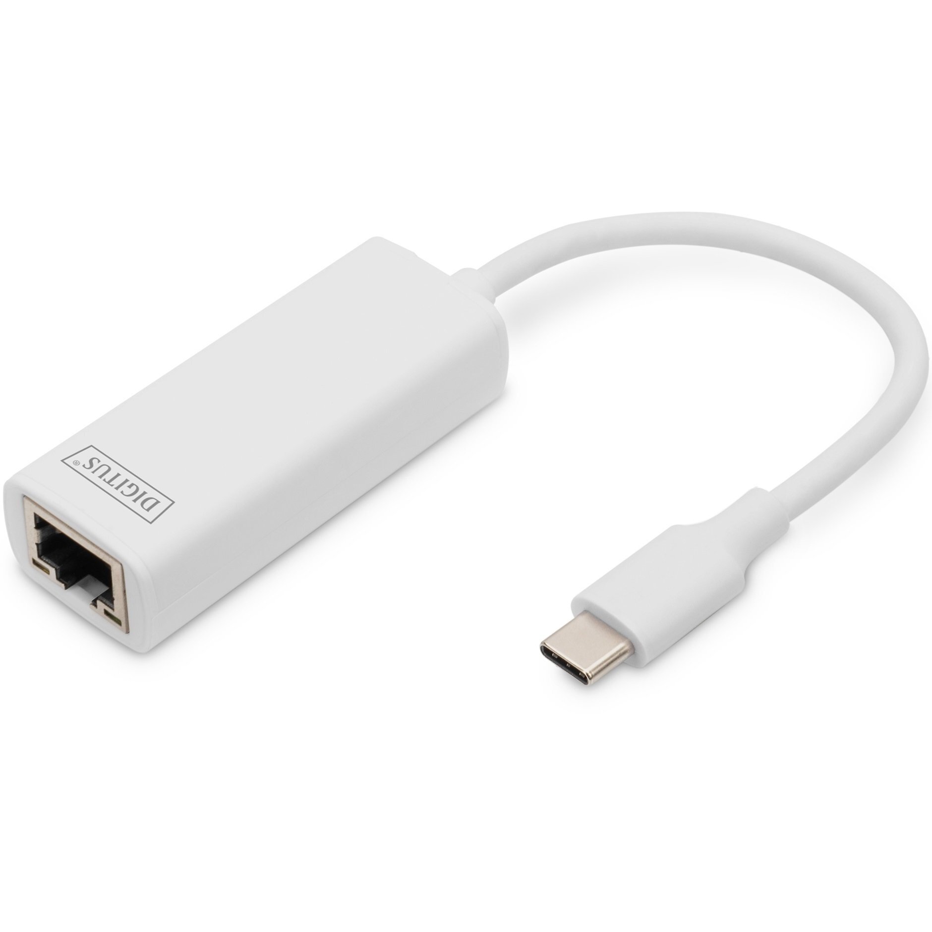 Адаптер DIGITUS USB-C - 10/100/1000 Mbps Ethernet (DN-3024)фото1