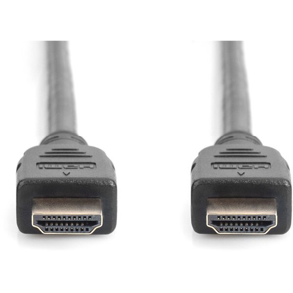 Акція на Кабель DIGITUS HDMI UHD 8K, w/Ethernet, тип A M/M, 1 m (AK-330124-010-S) від MOYO