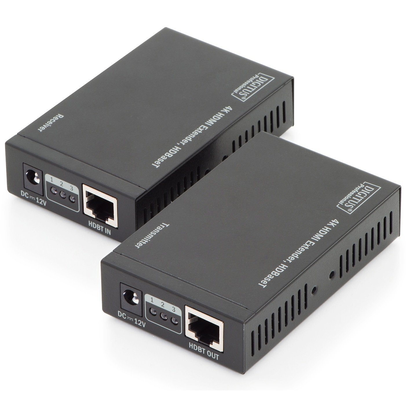 Удлинитель DIGITUS HDMI UHD 4K HDBaseT over UTP set, 70 m (DS-55500) фото 1
