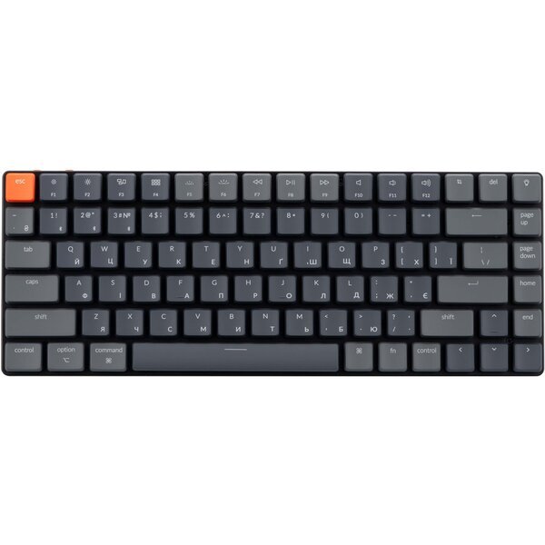 

Клавиатура Keychron K3 84 Key Gateron Red RGB WL UA Black (K3B1_Keychron)