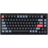 Клавіатура Keychron V1 84 Key QMK Gateron G PRO Red Hot-Swap RGB Knob Carbon Black (V1D1_Keychron)