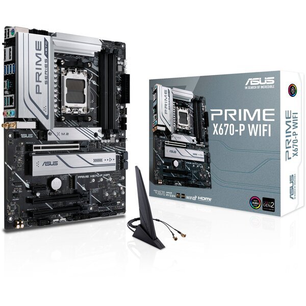 Акція на Материнcкая плата ASUS PRIME X670-P WIFI (90MB1BV0-M0EAY0) від MOYO